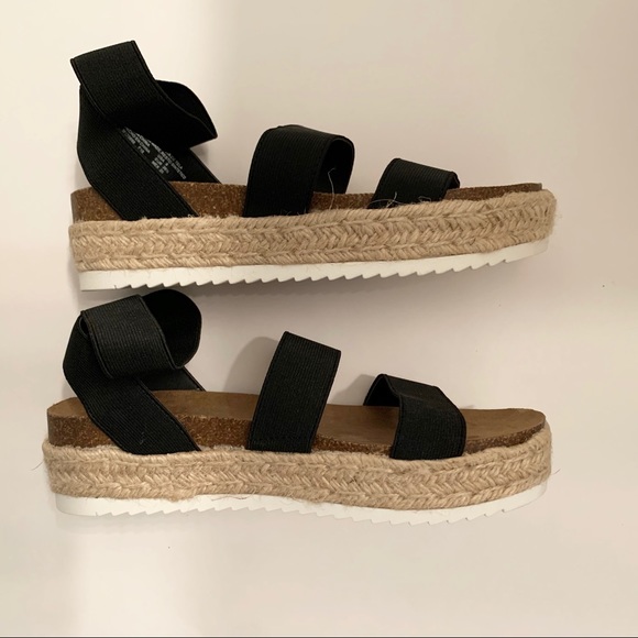 time and tru espadrille sandals